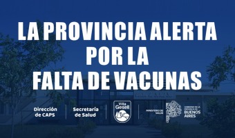 DR�STICA DISMINUCI�N DE PROVISI�N DE VACUNAS Y MEDICAMENTOS POR PARTE DEL GOBIERNO NACIONAL